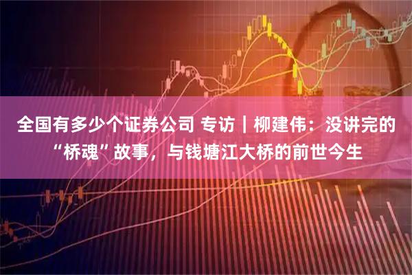 全国有多少个证券公司 专访｜柳建伟：没讲完的“桥魂”故事，与钱塘江大桥的前世今生
